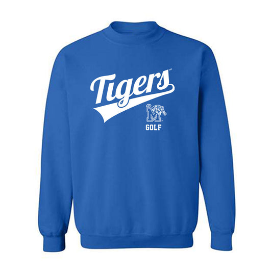 Memphis - NCAA Men's Golf : Blane Burk - Classic Shersey Crewneck Sweatshirt-0