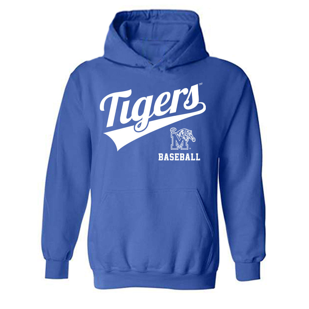 Memphis - NCAA Baseball : Jacob Dienes - Classic Shersey Hooded Sweatshirt-0