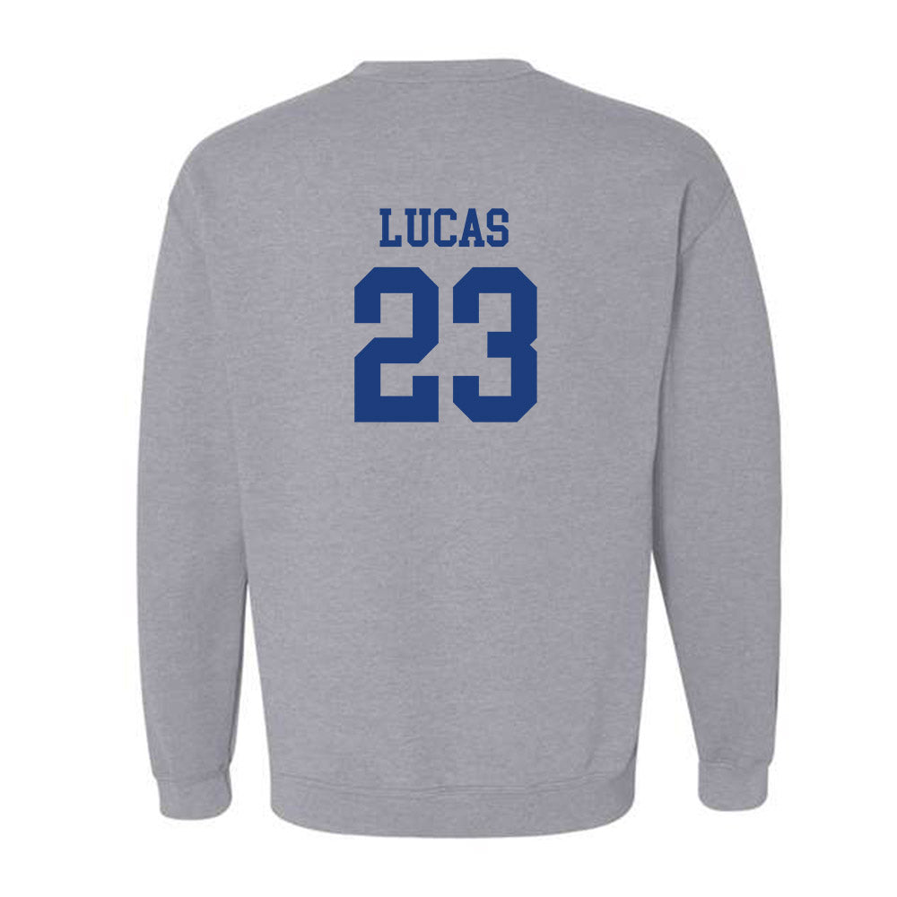 Memphis - NCAA Baseball : Isaac Lucas - Classic Shersey Crewneck Sweatshirt-1