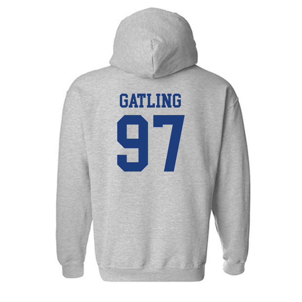 Memphis - NCAA Football : Jacari Gatling - Classic Shersey Hooded Sweatshirt-1