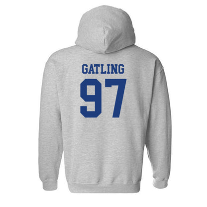 Memphis - NCAA Football : Jacari Gatling - Classic Shersey Hooded Sweatshirt-1