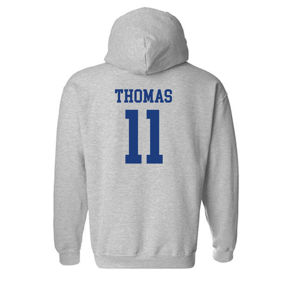Memphis - NCAA Women's Soccer : Sakura Thomas - Classic Shersey Hooded Sweatshirt-1