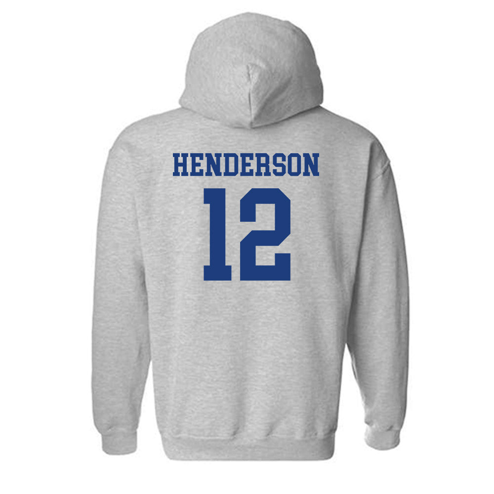 Memphis - NCAA Women's Volleyball : Janyah Henderson - Classic Shersey Hooded Sweatshirt-1