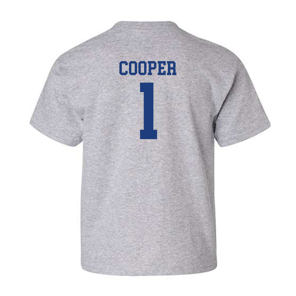 Memphis - NCAA Football : Omarion Cooper - Classic Shersey Youth T-Shirt-1