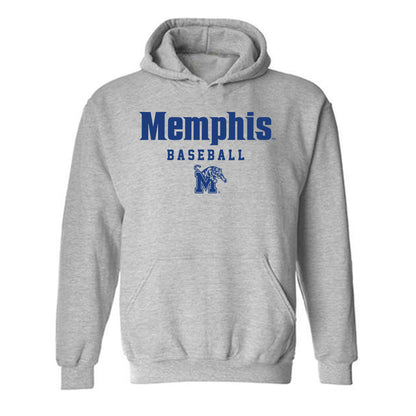 Memphis - NCAA Baseball : James Smith IV - Classic Shersey Hooded Sweatshirt-0