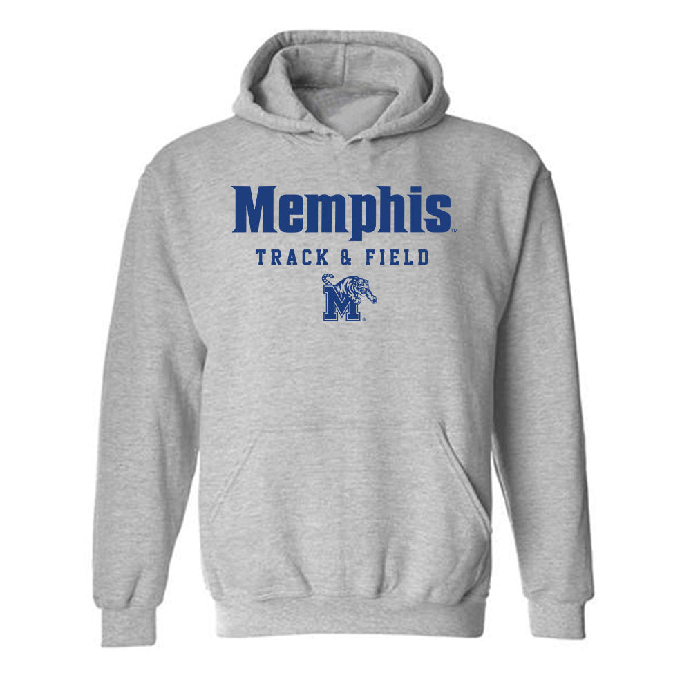 Memphis - NCAA Men's Track & Field : Ethan Belcher - Classic Shersey Hooded Sweatshirt