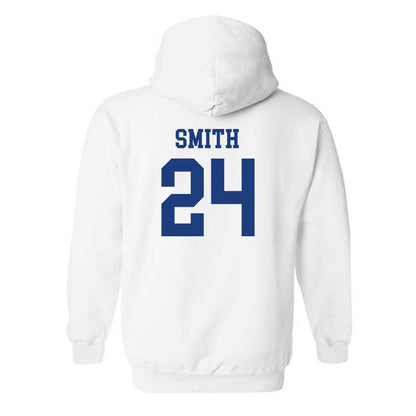 Memphis - NCAA Women's Basketball : Tamya Smith - Classic Shersey Hooded Sweatshirt-1