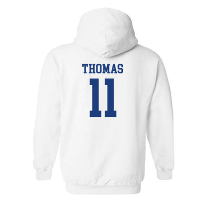 Memphis - NCAA Women's Soccer : Sakura Thomas - Classic Shersey Hooded Sweatshirt-1