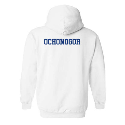 Memphis - NCAA Men's Track & Field : Prior Ochonogor - Classic Shersey Hooded Sweatshirt-1