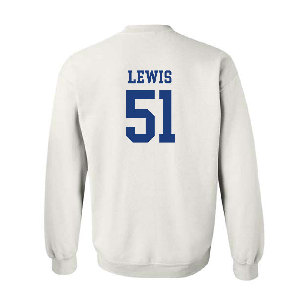 Memphis - NCAA Football : Taccofah Lewis - Classic Shersey Crewneck Sweatshirt-1