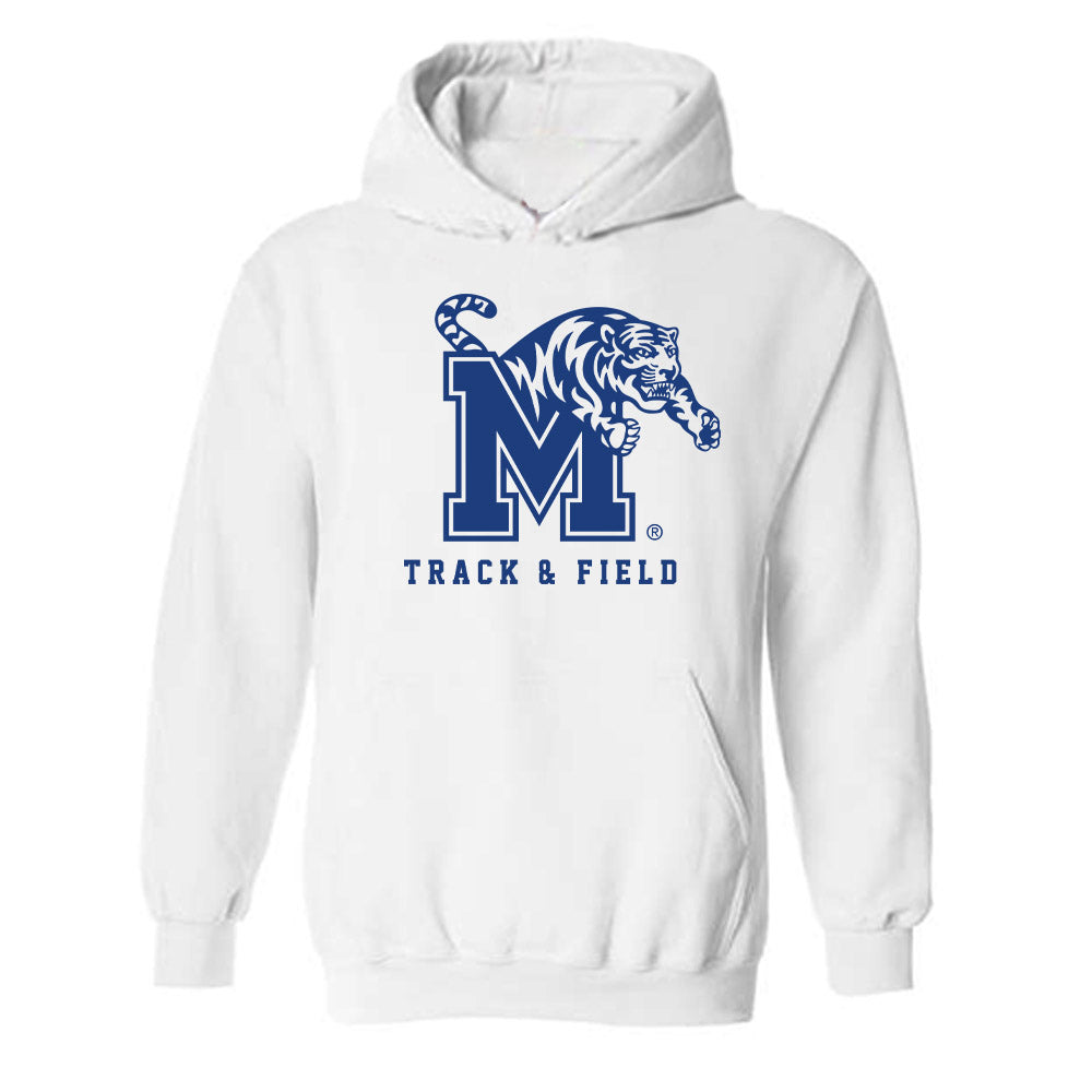 Memphis - NCAA Men's Track & Field : Tyler Bickerman - Classic Shersey Hooded Sweatshirt-0