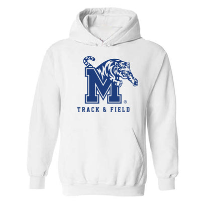 Memphis - NCAA Men's Track & Field : Tyler Bickerman - Classic Shersey Hooded Sweatshirt-0