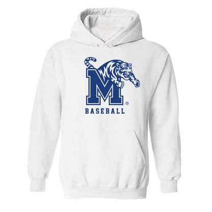 Memphis - NCAA Baseball : James Smith IV - Classic Shersey Hooded Sweatshirt-0