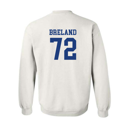Memphis - NCAA Football : Malachi Breland - Classic Shersey Crewneck Sweatshirt-1