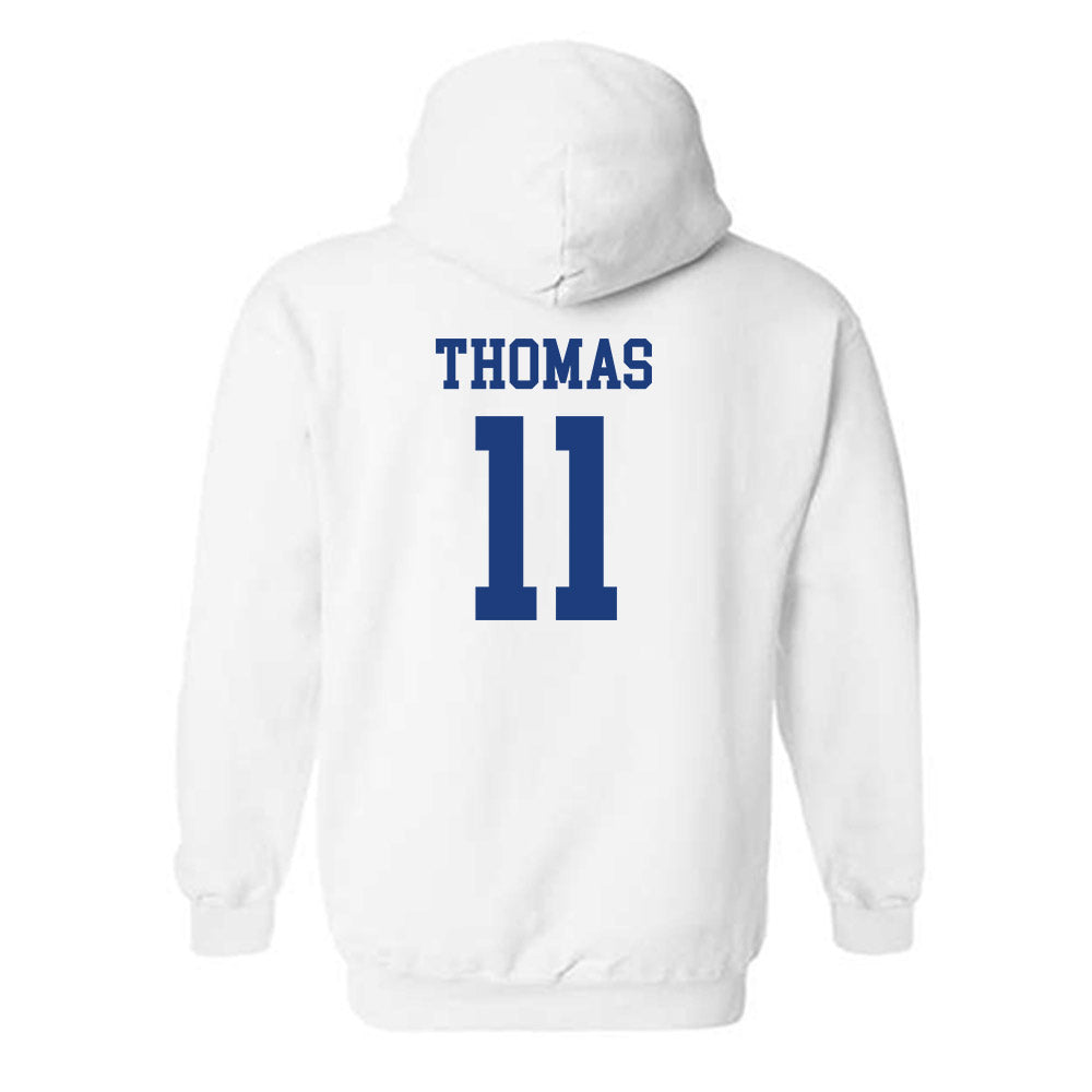 Memphis - NCAA Women's Soccer : Sakura Thomas - Classic Shersey Hooded Sweatshirt-1