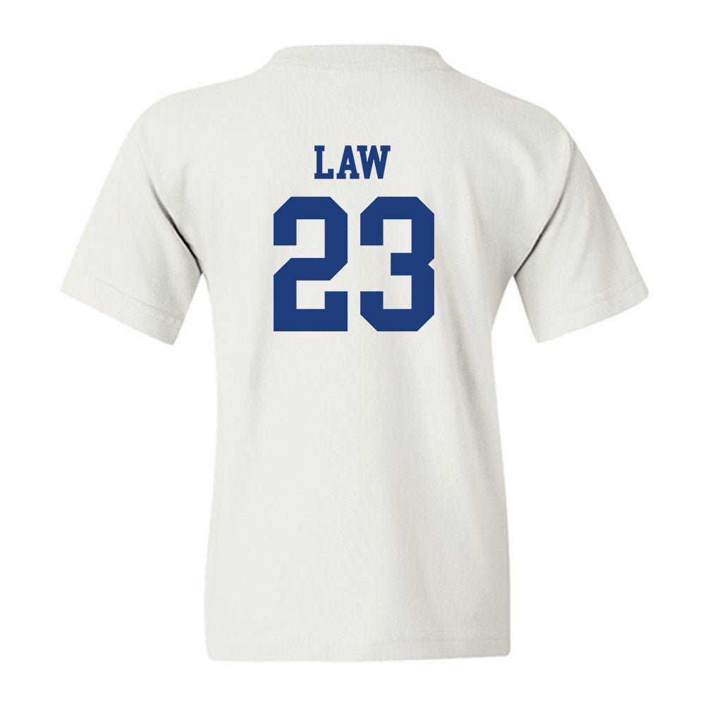 Memphis - NCAA Football : Crews Law - Classic Shersey Youth T-Shirt-1