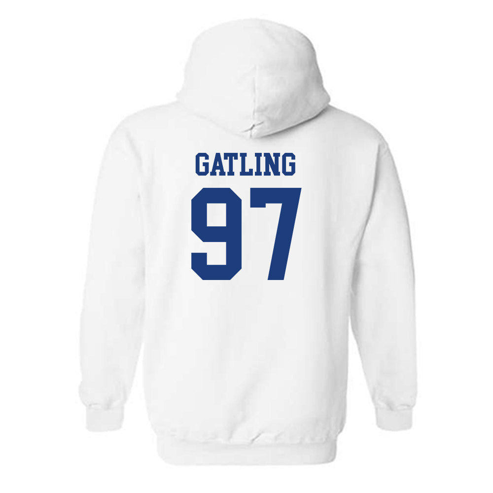 Memphis - NCAA Football : Jacari Gatling - Classic Shersey Hooded Sweatshirt-1