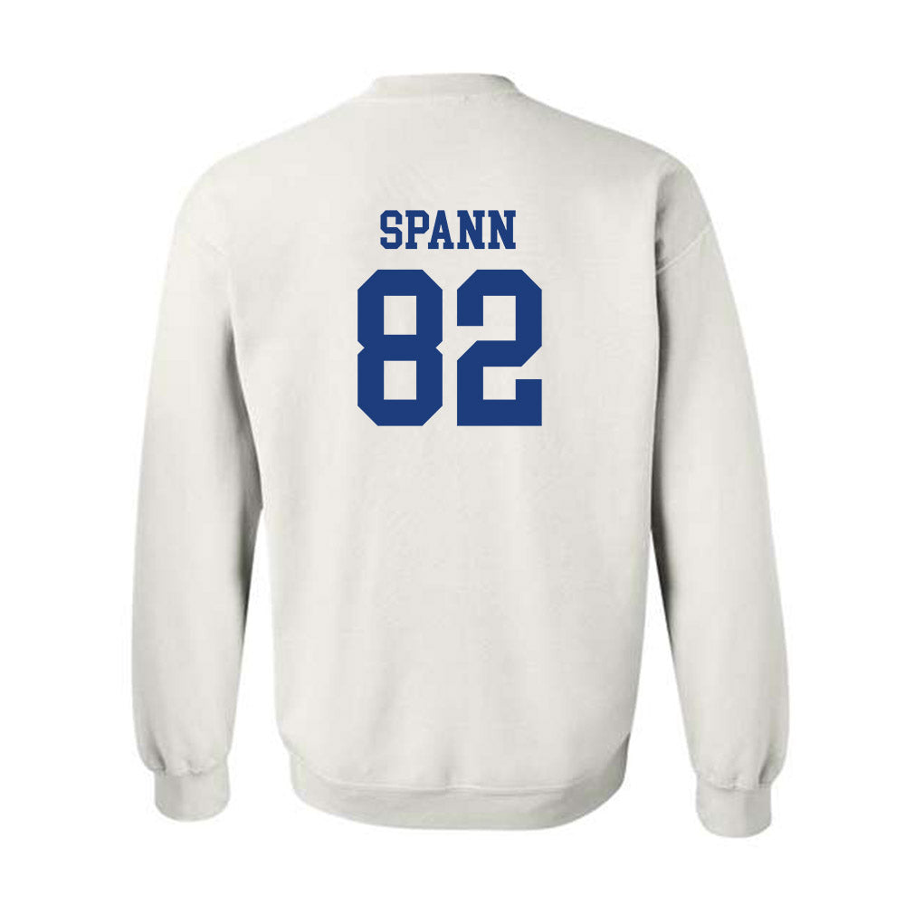 Memphis - NCAA Football : Justice Spann - Classic Shersey Crewneck Sweatshirt-1