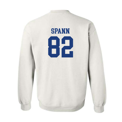 Memphis - NCAA Football : Justice Spann - Classic Shersey Crewneck Sweatshirt-1
