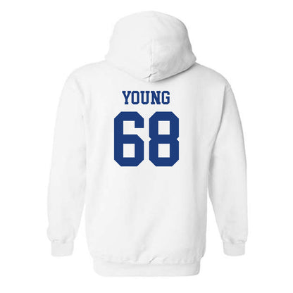Memphis - NCAA Football : Jonathan Young - Classic Shersey Hooded Sweatshirt-1