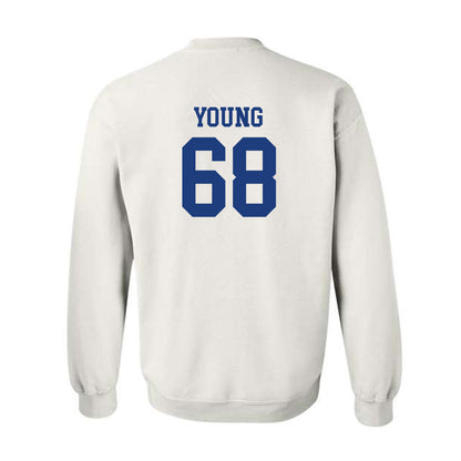 Memphis - NCAA Football : Jonathan Young - Classic Shersey Crewneck Sweatshirt-1