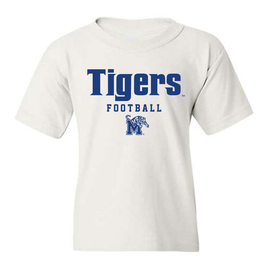 Memphis - NCAA Football : Justice Spann - Classic Shersey Youth T-Shirt-0