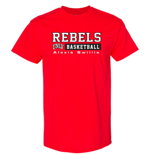 UNLV - NCAA Women's Basketball : Alexis Swillis - Classic Fashion Shersey T-Shirt-0