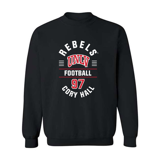 UNLV - NCAA Football : Cory Hall - Classic Fashion Shersey Crewneck Sweatshirt-0
