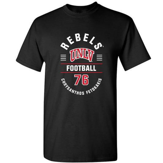 UNLV - NCAA Football : Chrysanthos Fetokakis - Classic Fashion Shersey T-Shirt-0