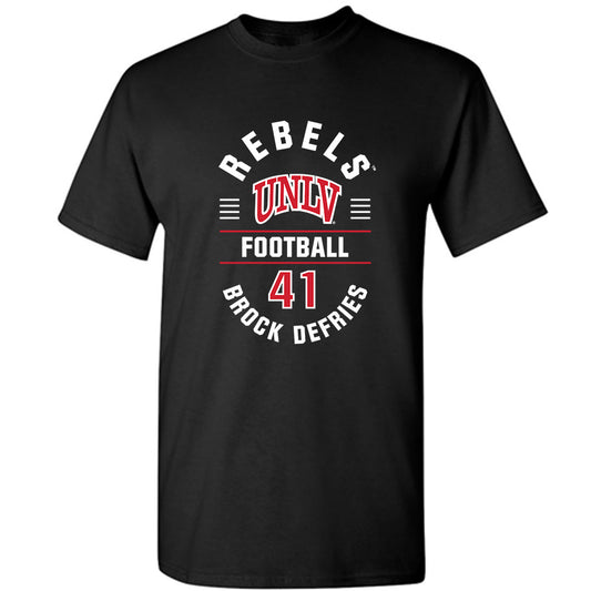 UNLV - NCAA Football : Brock deFries - Classic Fashion Shersey T-Shirt-0