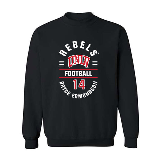 UNLV - NCAA Football : Bryce Edmondson - Classic Fashion Shersey Crewneck Sweatshirt-0