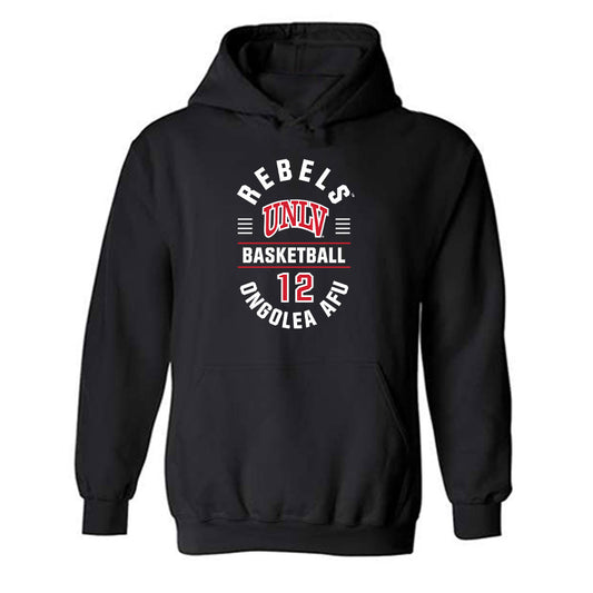 UNLV - NCAA Women's Basketball : Ongolea Afu - Classic Fashion Shersey Hooded Sweatshirt-0