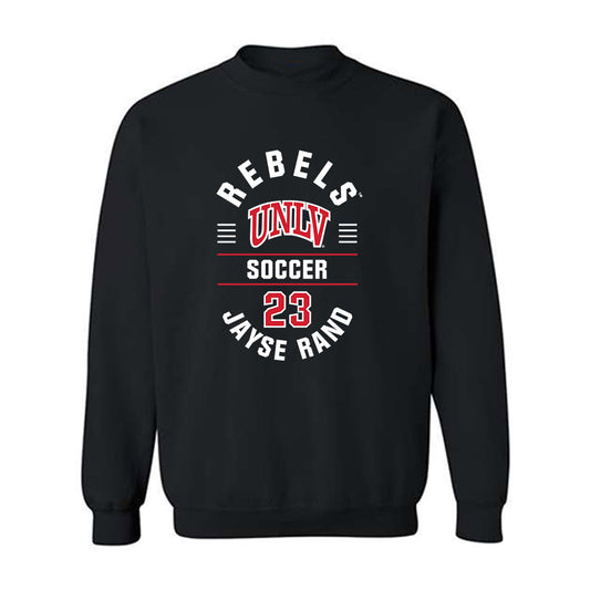 UNLV - NCAA Men's Soccer : Jayse Rand - Classic Fashion Shersey Crewneck Sweatshirt-0