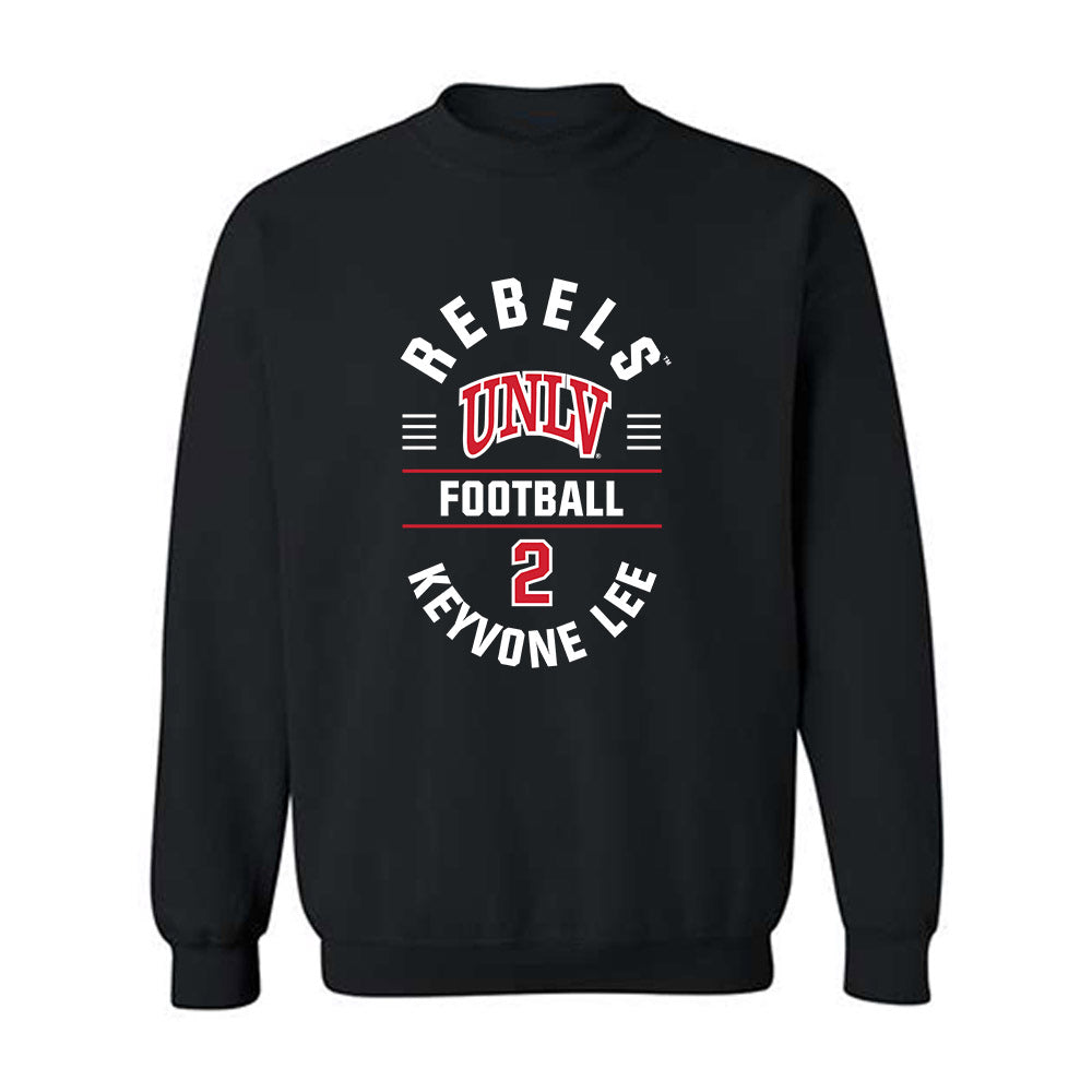 UNLV - NCAA Football : Keyvone Lee - Classic Fashion Shersey Crewneck Sweatshirt-0