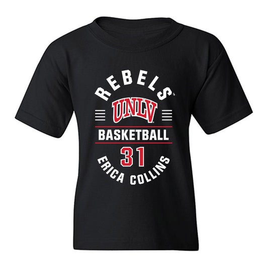 UNLV - NCAA Women's Basketball : Erica Collins - Classic Fashion Shersey Youth T-Shirt-0