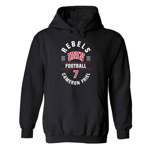 UNLV - NCAA Football : Cameron Friel - Classic Fashion Shersey Hooded Sweatshirt-0