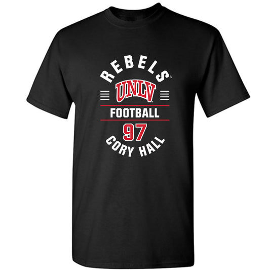 UNLV - NCAA Football : Cory Hall - Classic Fashion Shersey T-Shirt-0