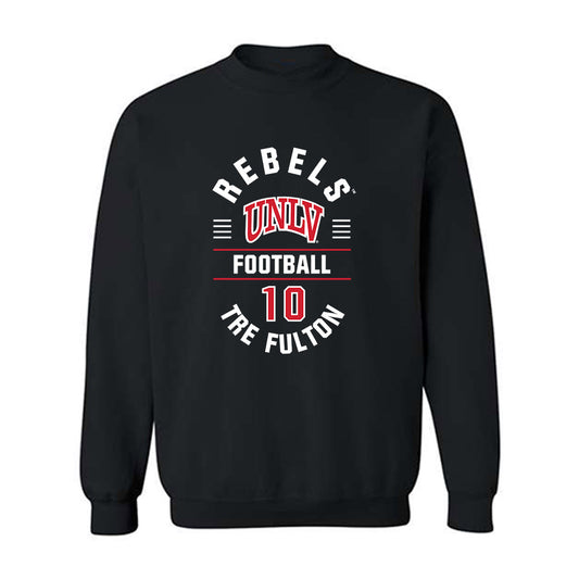 UNLV - NCAA Football : Tre Fulton - Classic Fashion Shersey Crewneck Sweatshirt-0