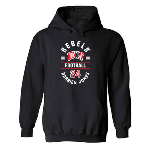 UNLV - NCAA Football : Darrien Jones - Classic Fashion Shersey Hooded Sweatshirt-0