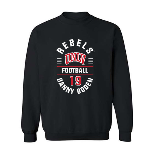 UNLV - NCAA Football : Danny Boden - Classic Fashion Shersey Crewneck Sweatshirt-0