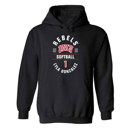 UNLV - NCAA Softball : Lyla Gonzalez - Classic Fashion Shersey Hooded Sweatshirt-0