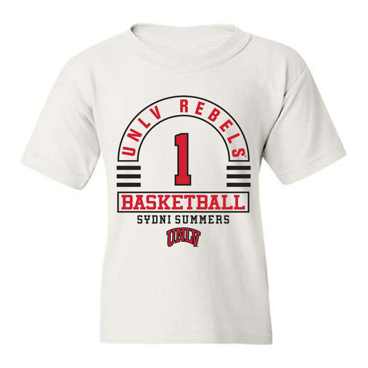 UNLV - NCAA Women's Basketball : Sydni Summers - Classic Fashion Shersey Youth T-Shirt-0