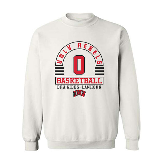 UNLV - NCAA Men's Basketball : Dra Gibbs-Lawhorn - Classic Fashion Shersey Crewneck Sweatshirt-0