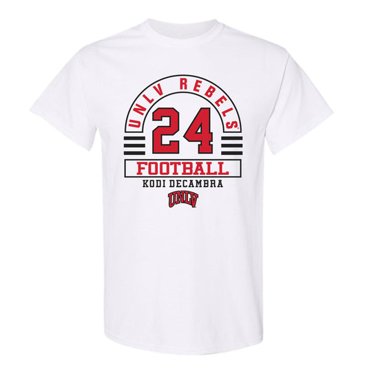 UNLV - NCAA Football : Kodi DeCambra - Classic Fashion Shersey T-Shirt-0