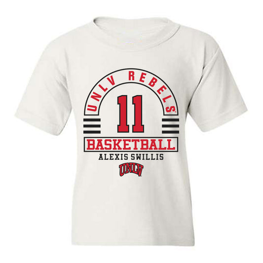 UNLV - NCAA Women's Basketball : Alexis Swillis - Classic Fashion Shersey Youth T-Shirt-0