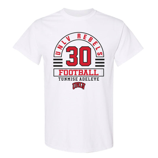 UNLV - NCAA Football : Tunmise Adeleye - Classic Fashion Shersey T-Shirt-0