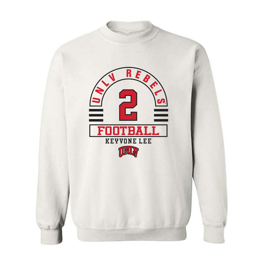 UNLV - NCAA Football : Keyvone Lee - Classic Fashion Shersey Crewneck Sweatshirt-0