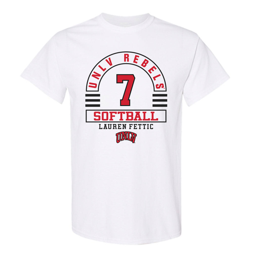 UNLV - NCAA Softball : Lauren Fettic - Classic Fashion Shersey T-Shirt-0
