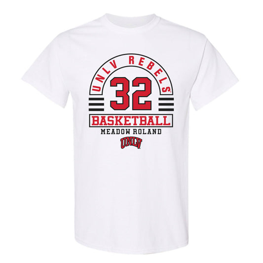 UNLV - NCAA Women's Basketball : Meadow Roland - Classic Fashion Shersey T-Shirt-0