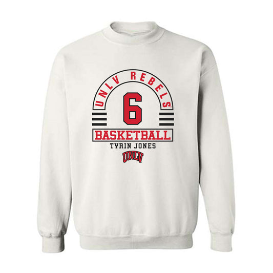 UNLV - NCAA Men's Basketball : Tyrin Jones - Classic Fashion Shersey Crewneck Sweatshirt-0